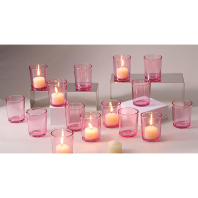 Ensemble de 36 porte-bougies Votive - Élégants porte-bougies en verre pour centres de table, décorations de mariage et fêtes - Votives pour centres de table, graduation et douches nuptiales