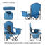 Chaise de camping pliante rembourrée-49590330