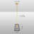Adetomiwa 1 - Light Chrome Lantern Pendant