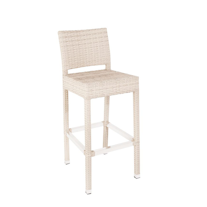 Tabouret de bar 31,25 po Gama, Ivoire