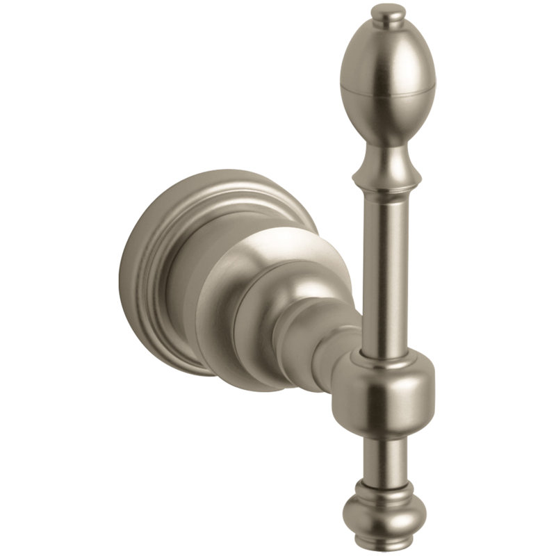 IV Georges Wall Mounted Robe Hook, Vibrant Brushed Bronze