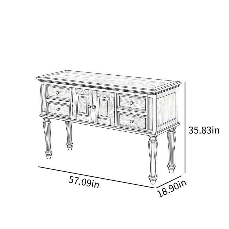 Buffet décoratif American Retro