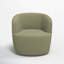 Maya Swivel Chair In Boucle-199708914
