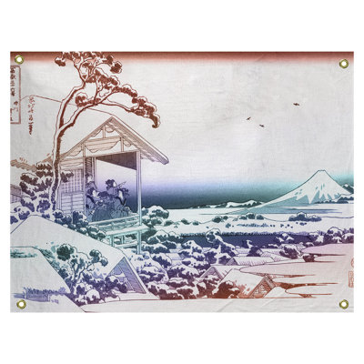 Tapisserie murale «Tea House at Koishikawa»