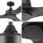 Lynton 52" Outdoor Three Blade Ceiling Fan, Remote Control