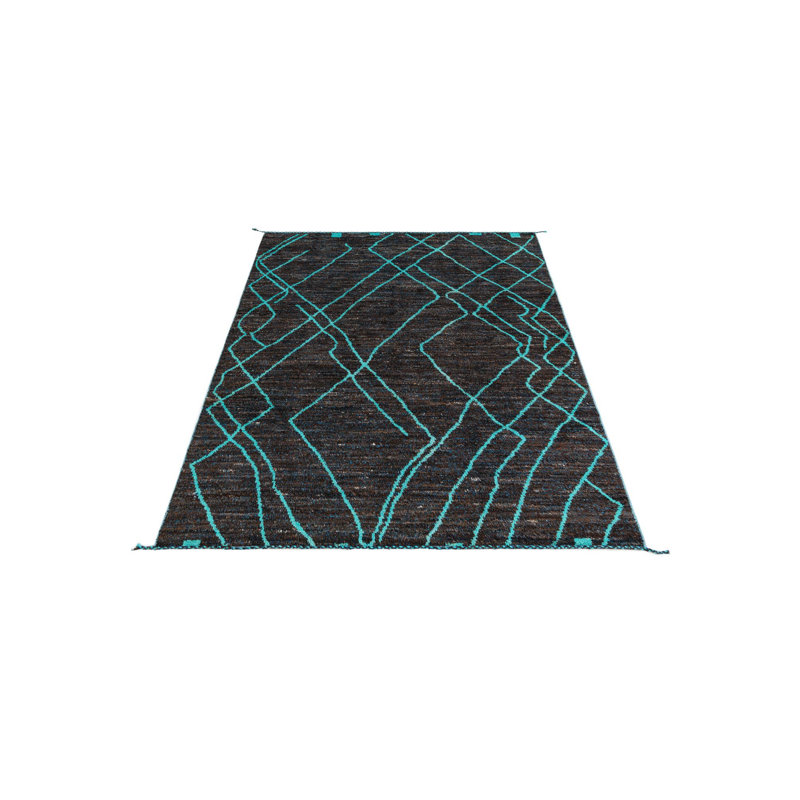 Noack Dark Brown Rug
