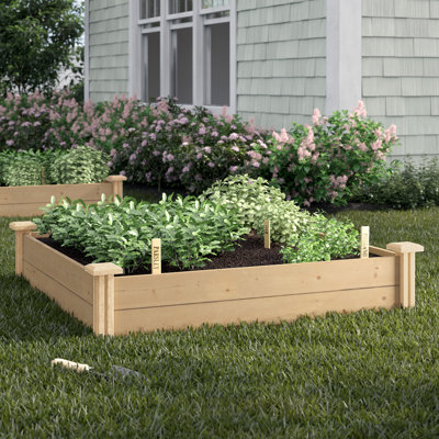 Keimari Wood Raised Garden Bed