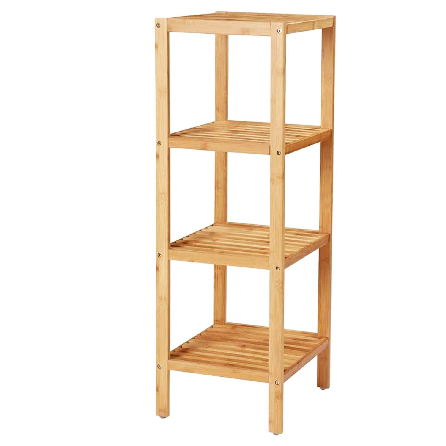 Rebrilliant 4-Tier Bamboo Bathroom Shelf - Wayfair Canada