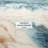 Modern Blue And Beige Sand Aerial View V - Beach Sand Blackout Coastal Curtain - 1 Panel-107808873