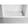 48" X 36" White Shower Base, Non-Slip Design