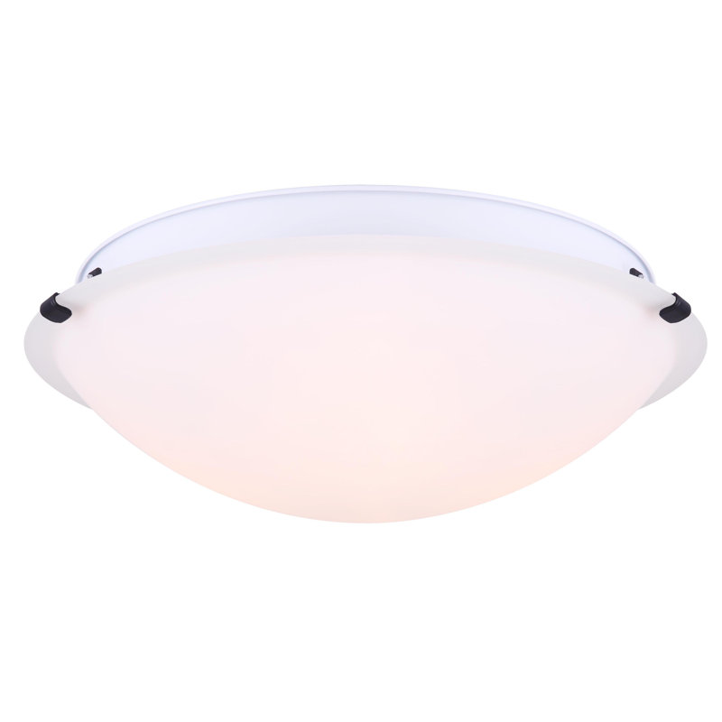 Janniyah Glass Flush Mount