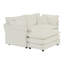 Canapé en chenille deux places avec 1 repose-pieds, canapé modulaire en L avec repose-pieds 2 places, causeuse avec repose-pieds pour petit espace en chenille-394020504