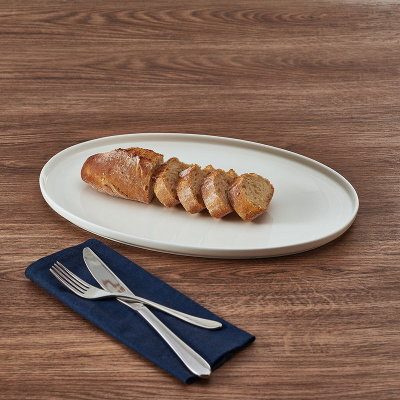Mikasa Samantha 14 in. Oval Serving Platter