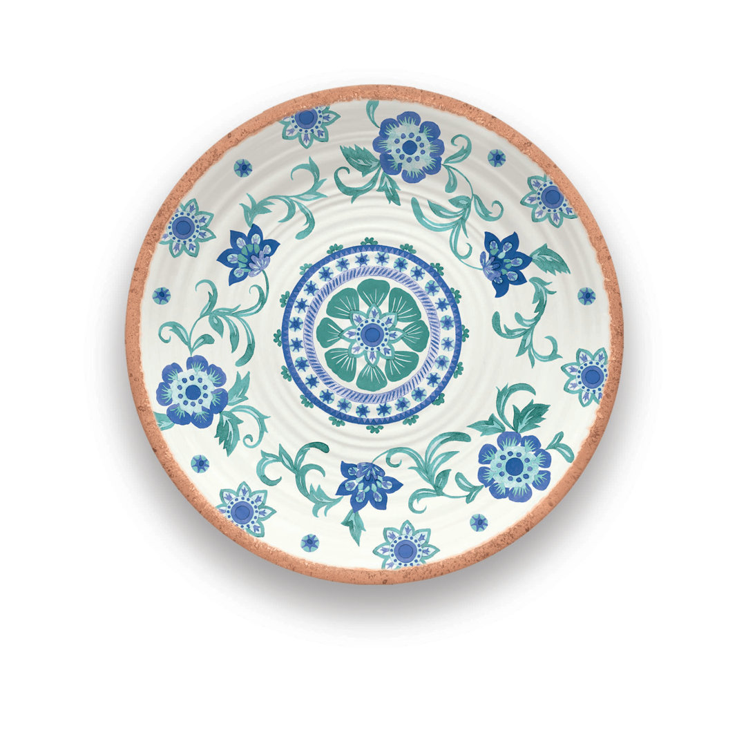 Bungalow Rose Gunnersbury Melamine Platter Bungalow Rose