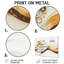 Minimalist Marble River II - Abstract Wall Decor, impression murale en métal-1641388572