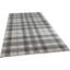 Macfoy area rug Machine Woven Rectangle Cream/Grey-19491416