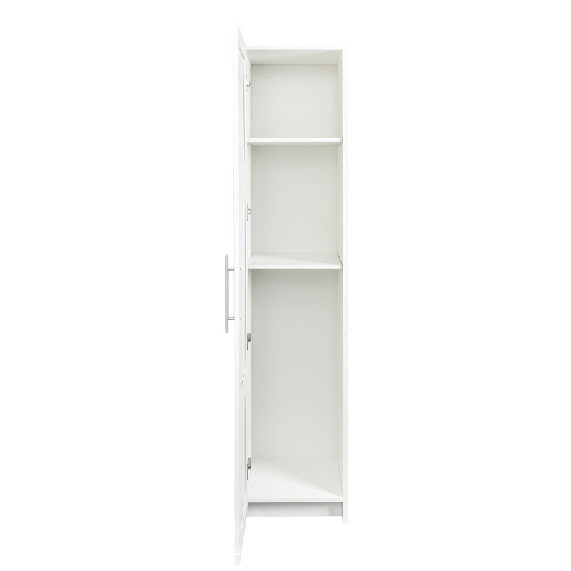 Armoire de rangement murale empilable avec tablettes réglables - Buffet en bois