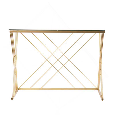 Bureau moderne avec plateau en verre