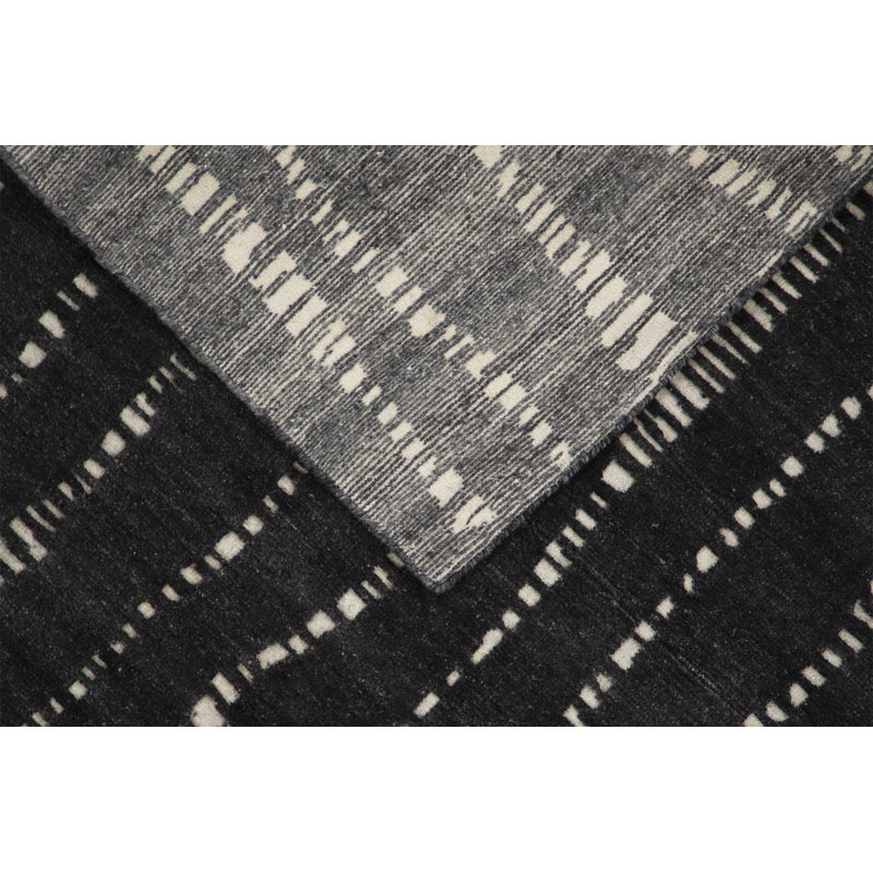 Bariloche Wool Abstract Area Rug, Rectangle 8' x 10'