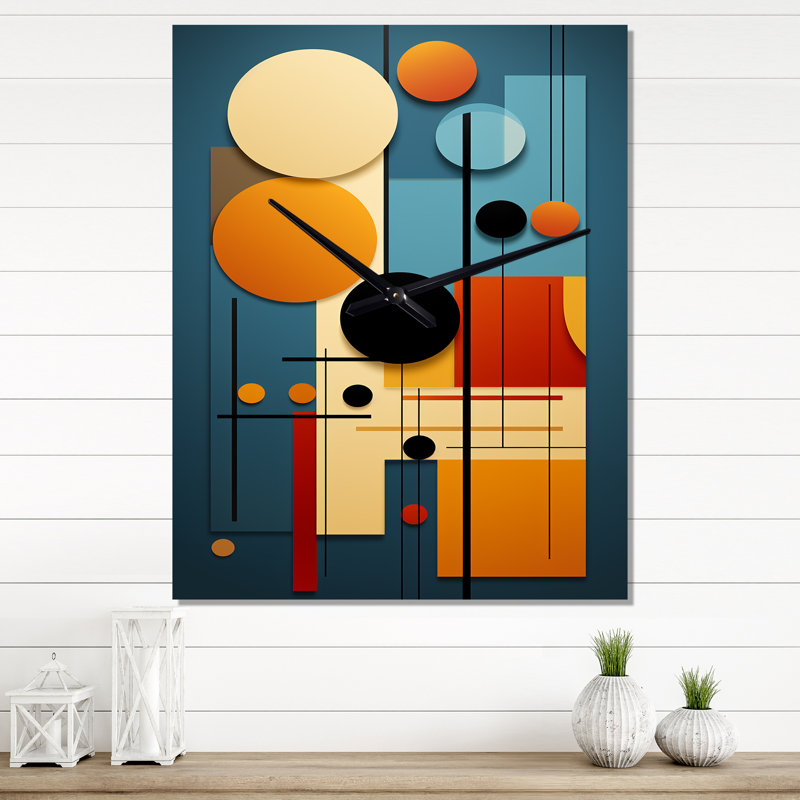 Horloge murale Divination, H 32 po x l 16 po x P 1 po