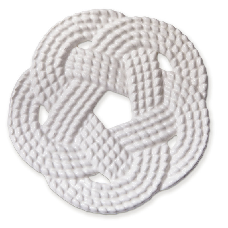 Rope Trivet Ivory Earthenware Everyday