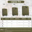 Ensemble de 3 valises extensibles Softside Valise