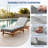 Tannyfarm Outdoor 3.5'' Chaise Lounge Seat / Back Cushion (Set Of 2)-429614342-429614343