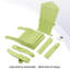 Ensemble de 2 chaises d'extérieur surdimensionnées Adirondack-510571921-526142702