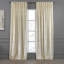 Blackout Thermal with Liner Extra Long & Extra Wide Shiny Velvet Decorative Curtain Panel-83540035-83540004