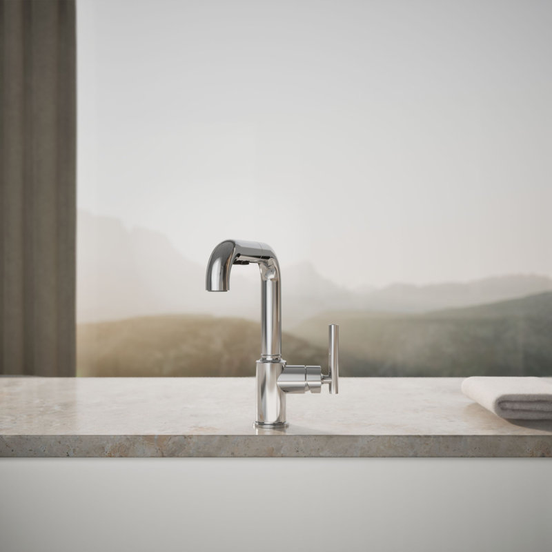 Purist® Single Handle Kitchen Faucet, Polished Chrome