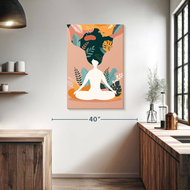 Kerrick méditation et yoga, H 39 po x l 26 po
