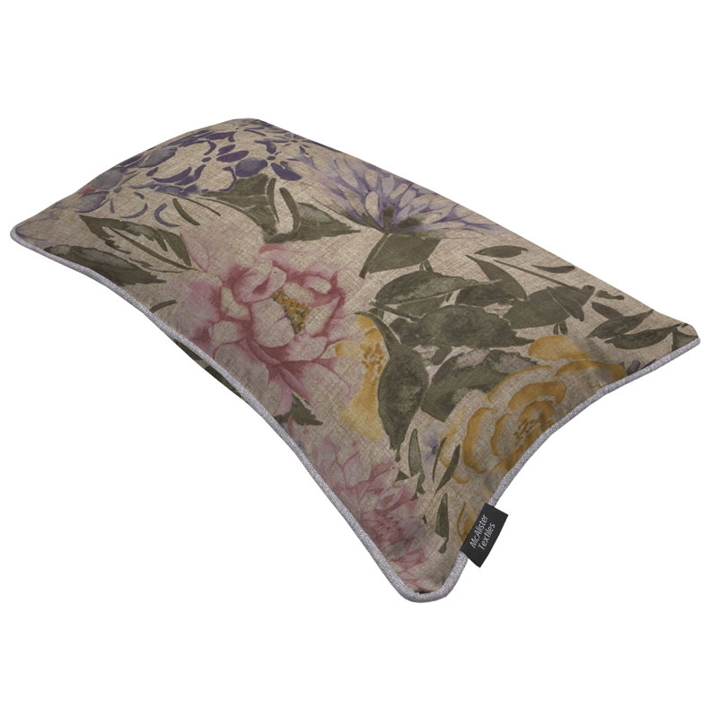 Outdoor Rectangular Pillow Cover, 50" x 30", Polyester/Polyfill