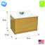 Ensemble de meuble-lavabo simple 31 po avec plateau en marbre Tot Mate-35719449-35719446