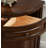 Retro Style Solid Wood Curved Sideboard-2052117141