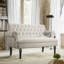 Skylah 58.27" Linen Recessed Arm Loveseat