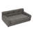 38" W Soft and Comfortable Elevated Dog Sofa with Backrest and Armrests Rectangular Pet Sofas for Small and Medium-sized Dogs