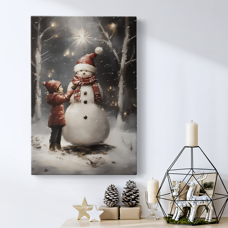 Art des Fêtes de Noël - Toile tendue avec châssis - Série 2-Cxxvi