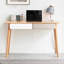 Bureau d'ordinateur en bois massif 100% bois naturel, bureau d'étude, bureau d'ordinateur, bureau de travail, coiffeuse en bois massif avec tiroir