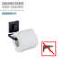 Annatina Wall Mounted Toilet Paper Holder
