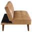Canapé-lit convertible brun Saddle