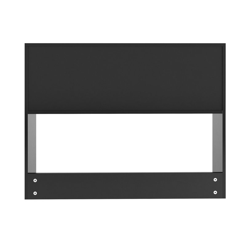 Nahliyah Space-Saving Desktop Bookshelf Storage Organizer with Assorted Cubbies, Black