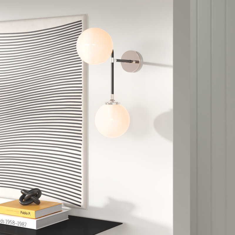 Balko Steel Armed Sconce