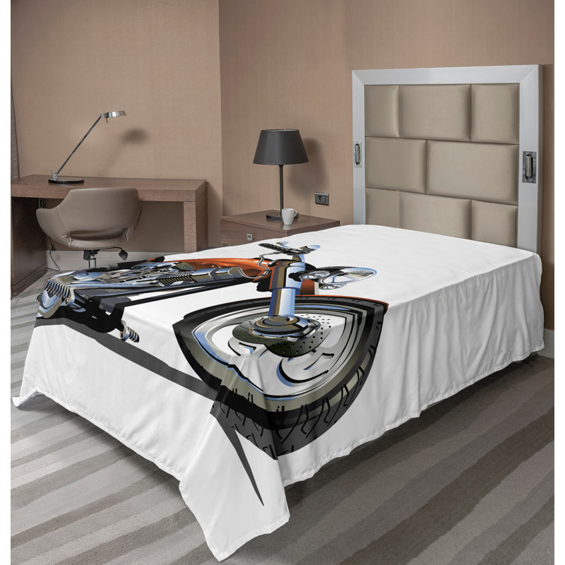 Drap plat Ambesonne, Drap plat pour lit simple