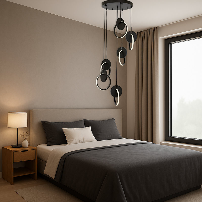Luminaire suspendu 6 lumières