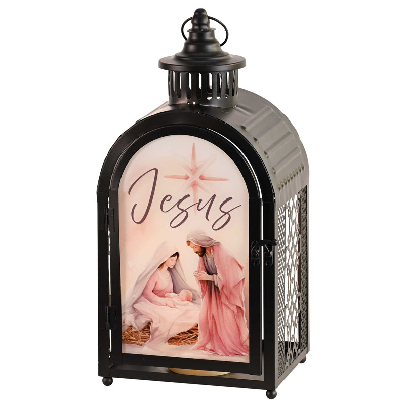 Lantern Holy Family Shadow Of The 16.5"H