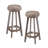 Kimbolton Wicker Counter Stool with Solid Wood Frame-108523957