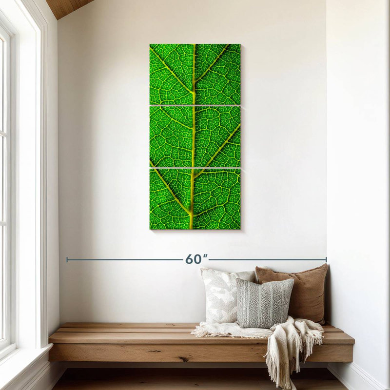 Green Leaf, 44" H x 21" W