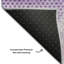 Tapis rond lavande lavable à la machine de qualité supérieure 8 pi x 8 pi Cerrito AMF539-103965189