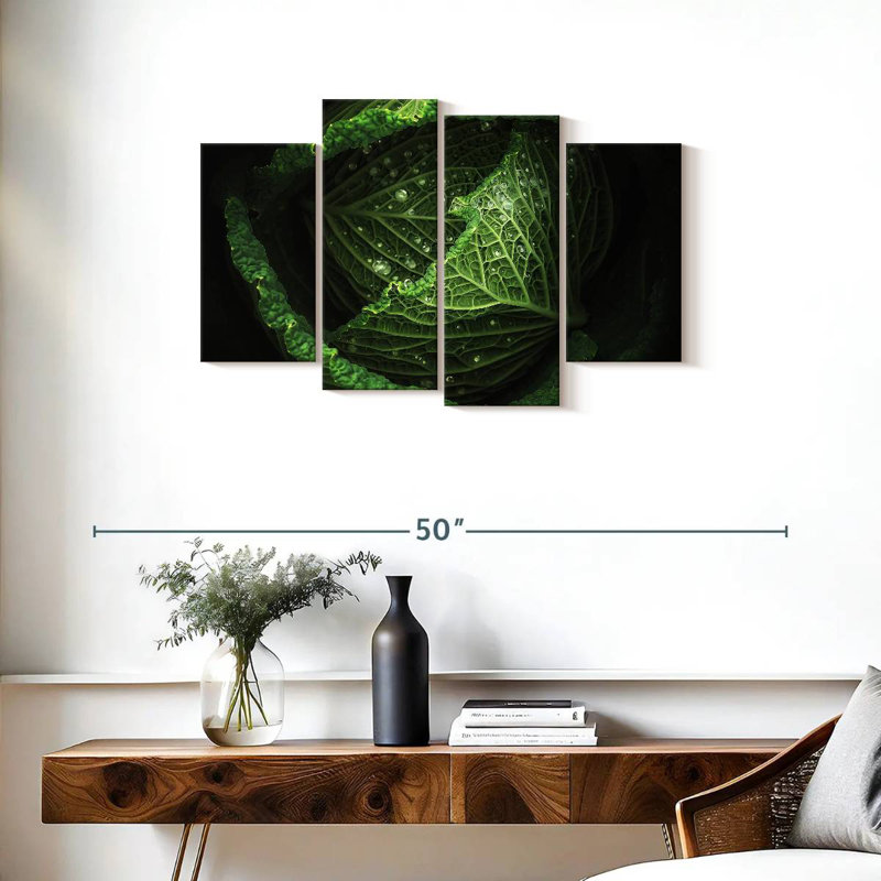Yarlin Cabbage, 22" H x 36" W