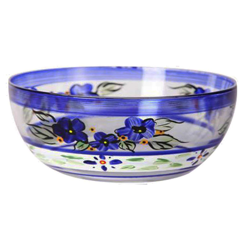 Barcelona Blue 6" Bowl, 6" H x 6" W
